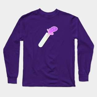 Spilling Space Test tube Long Sleeve T-Shirt